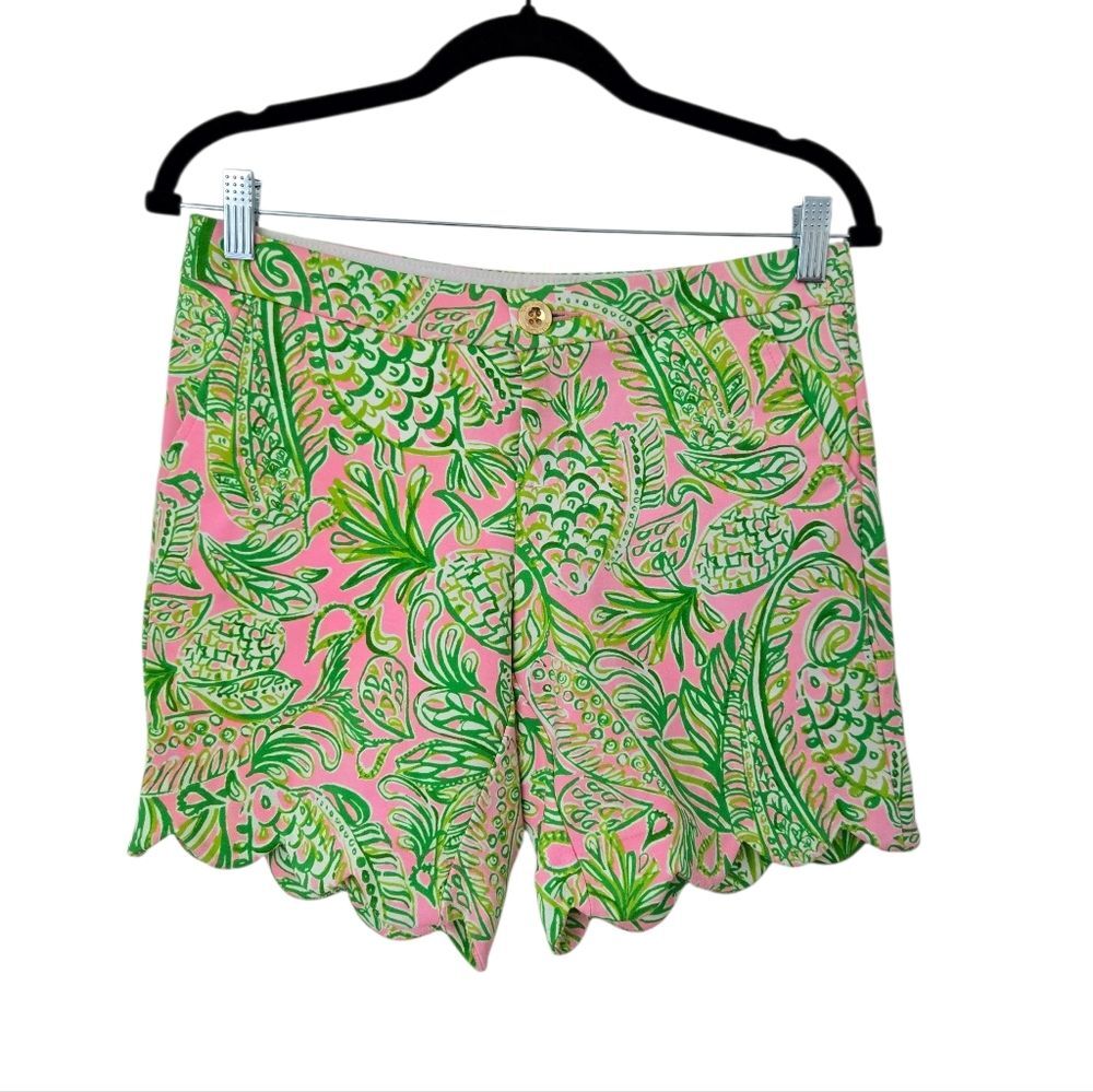 Lilly Pulitzer shorts Floral womans sz 0 NWT